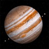 3D velký čtverec - Jupiter