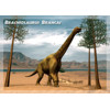 3D pohľadnica Brachiosaurus