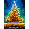 3D postcard Christmas Nebula