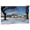 pohľadnica Pozdrav z Bratislavy (zimné nábrežie)...