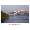 postcard Bratislava L (the bridge Apollo)