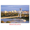 postcard Bratislava L (the SNP bridge)