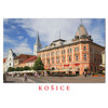 postcard Košice L (confectioneries and cafes in ...