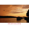 pohlednice Bratislava L (západ slunce)