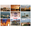 postcard Bratislava L (mix, sunset)