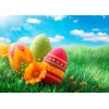 3D postcard Happy Easter No.01