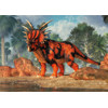 3D postcard Styrocosaurus