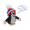 Mole talking with a cap, 20 cm (red with a tricolor)