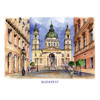 postcards Budapest p014 (Basilica of St. Stefan)