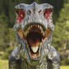 3D pohľadnica (štvorec) T-REX selfie