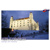 pohľadnica Pozdrav z Bratislavy (hrad v zime)