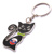 Keychain SLOVAKIA (black cat)